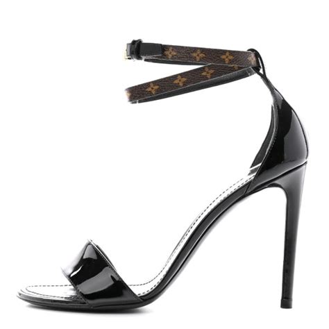 call back sandal louis vuitton|LOUIS VUITTON Patent Monogram Call Back Sandals 40 Black .